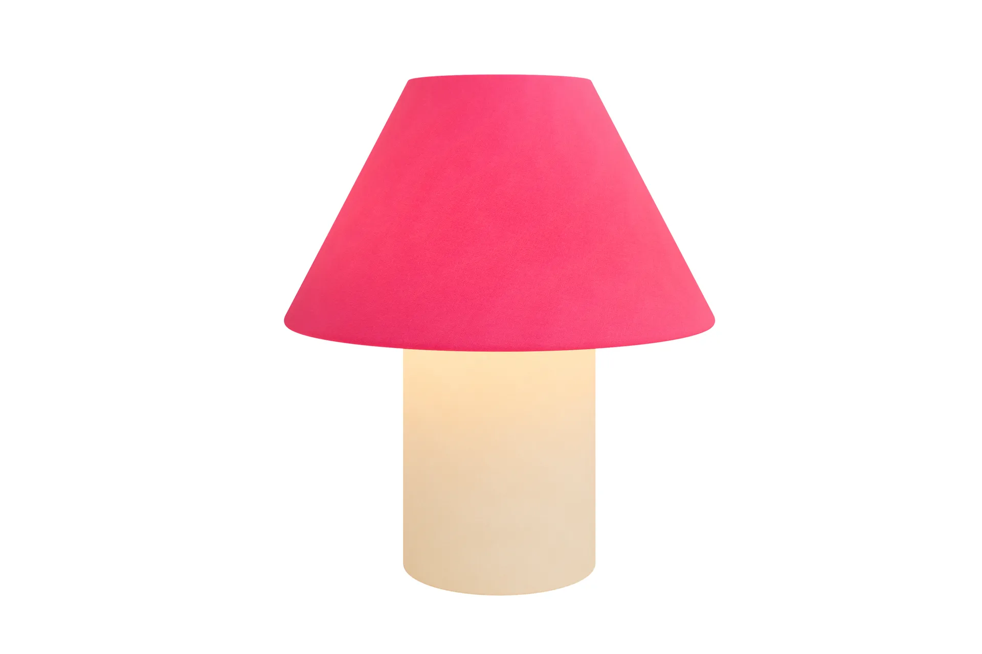 Toto bordslampa Medium 47 cm, Magenta-beige Hem