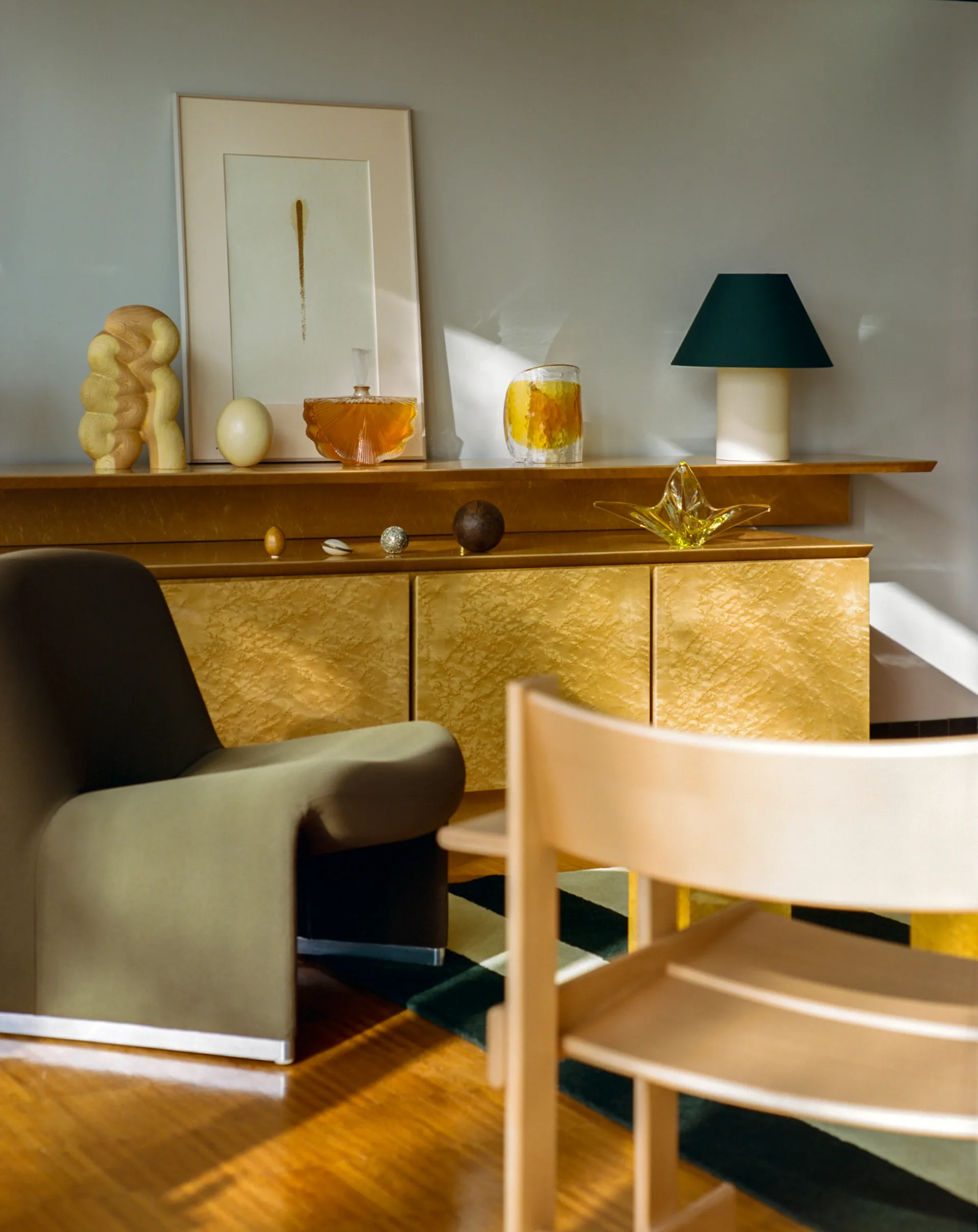 Toto bordslampa Medium 47 cm, Wax yellow-pine Hem