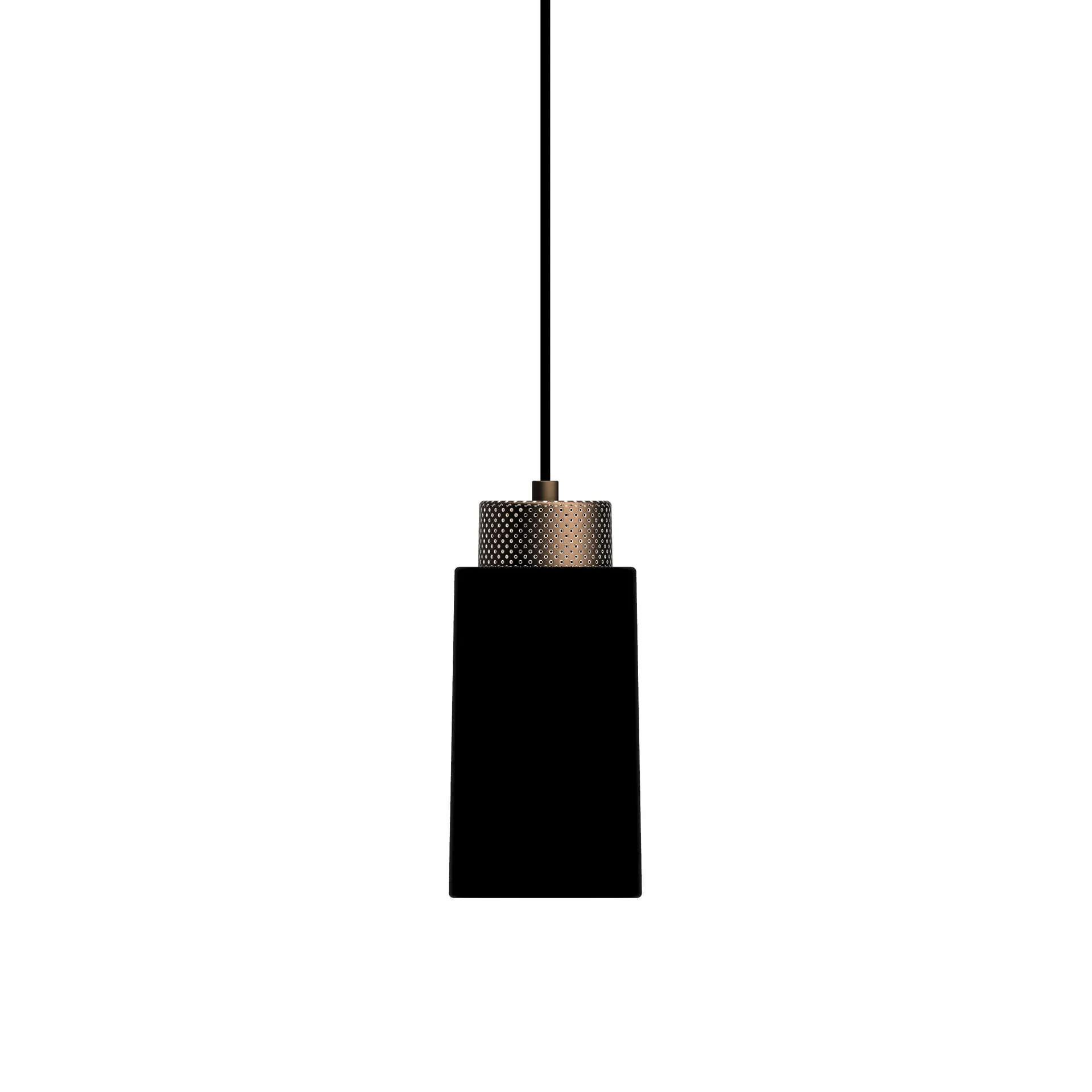 Edge pendel small, Mattsvart-brons Herstal
