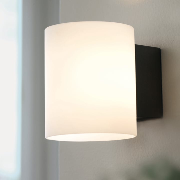 Evoke vägglampa large, antracit-vitt glas Herstal