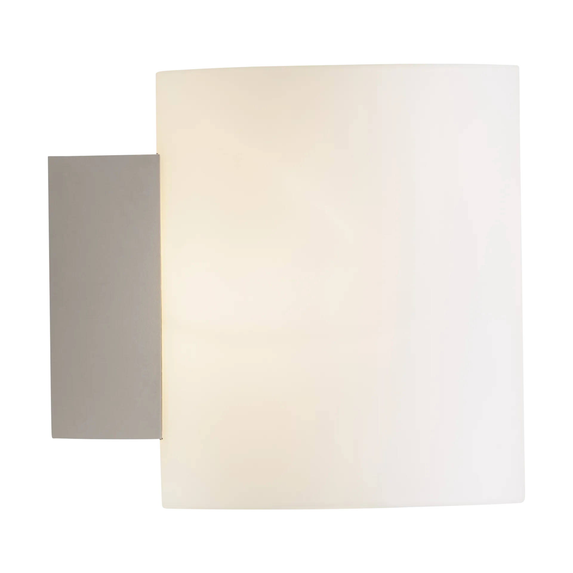 Evoke vägglampa small, Vit-opal glas Herstal