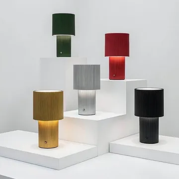Iluma bordslampa portabel - Guld - Herstal