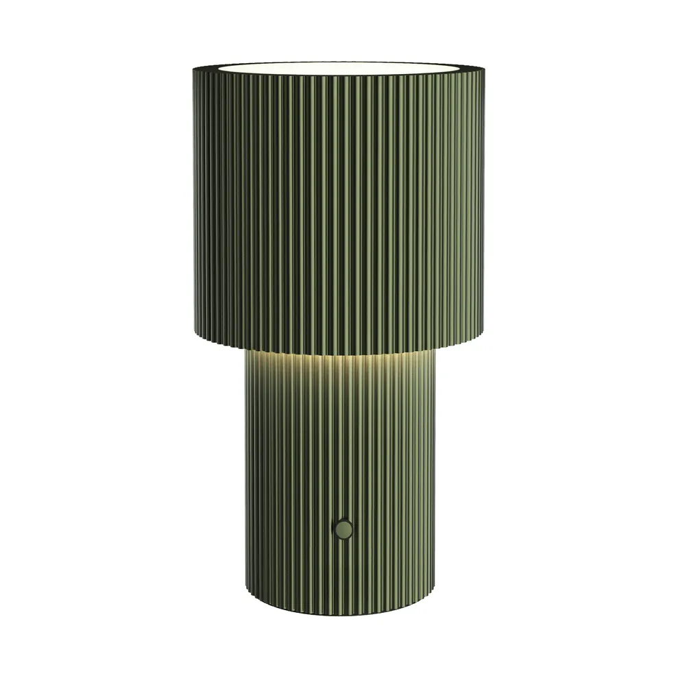 Iluma bordslampa portabel, Olivgrön Herstal