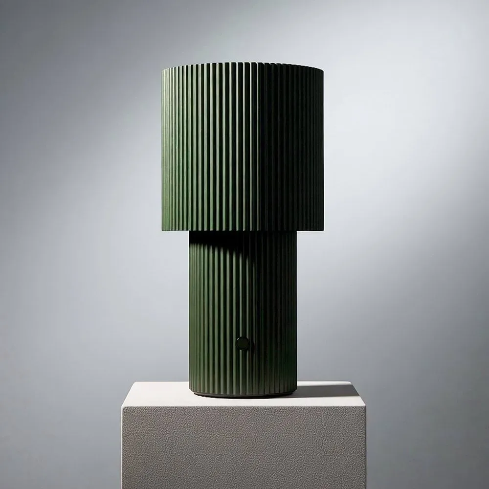 Iluma bordslampa portabel, Olivgrön Herstal