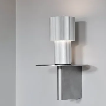 Iluma bordslampa portabel - Silver - Herstal