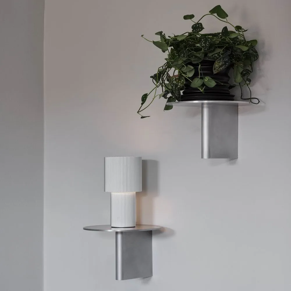 Iluma bordslampa portabel, Silver Herstal