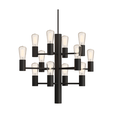 Manola Mini 12 takkrona - Svart - Herstal