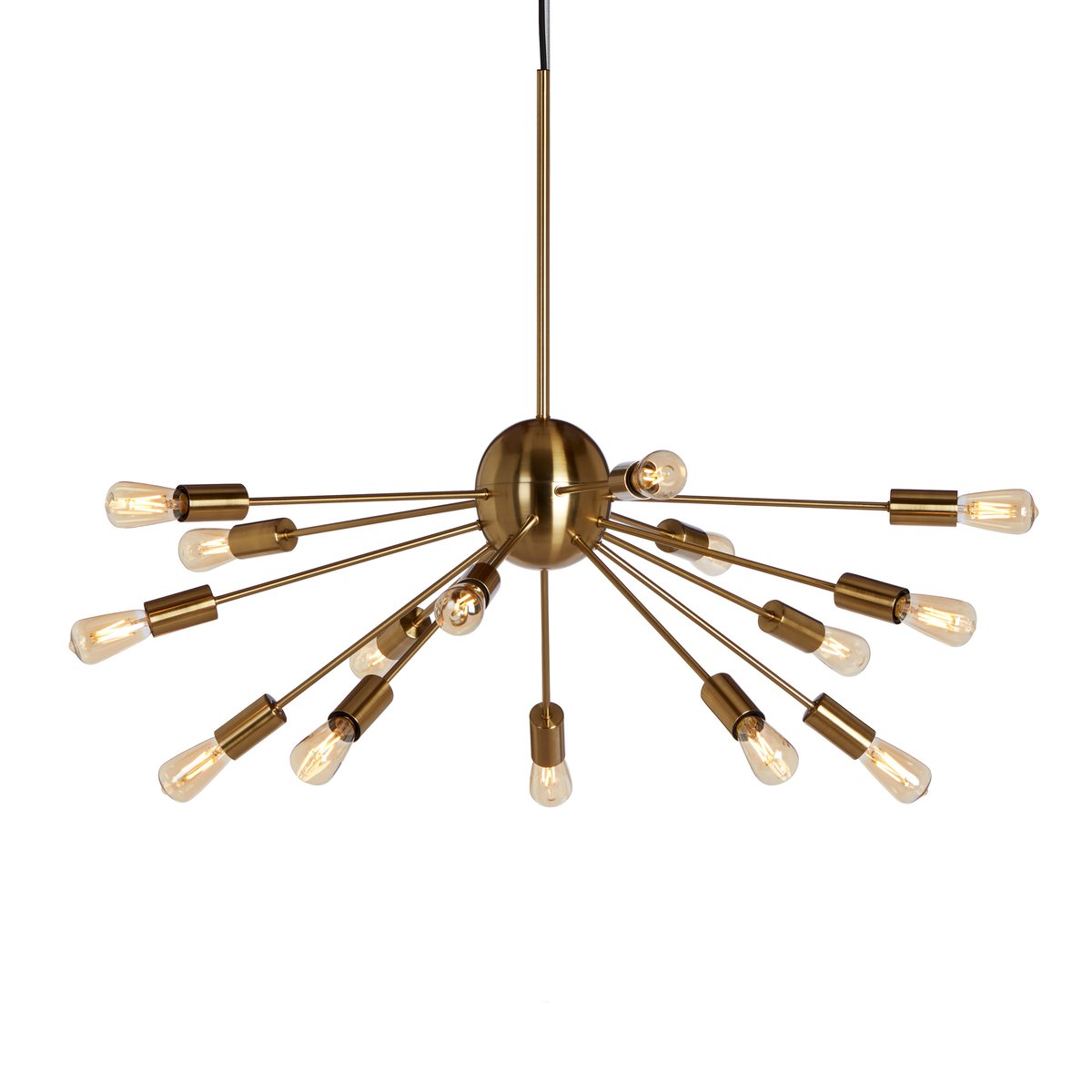 Herstal Mir taklampa Satin brass | Skandinavisk Design | Taklampor & Pendlar | Guldfärgad