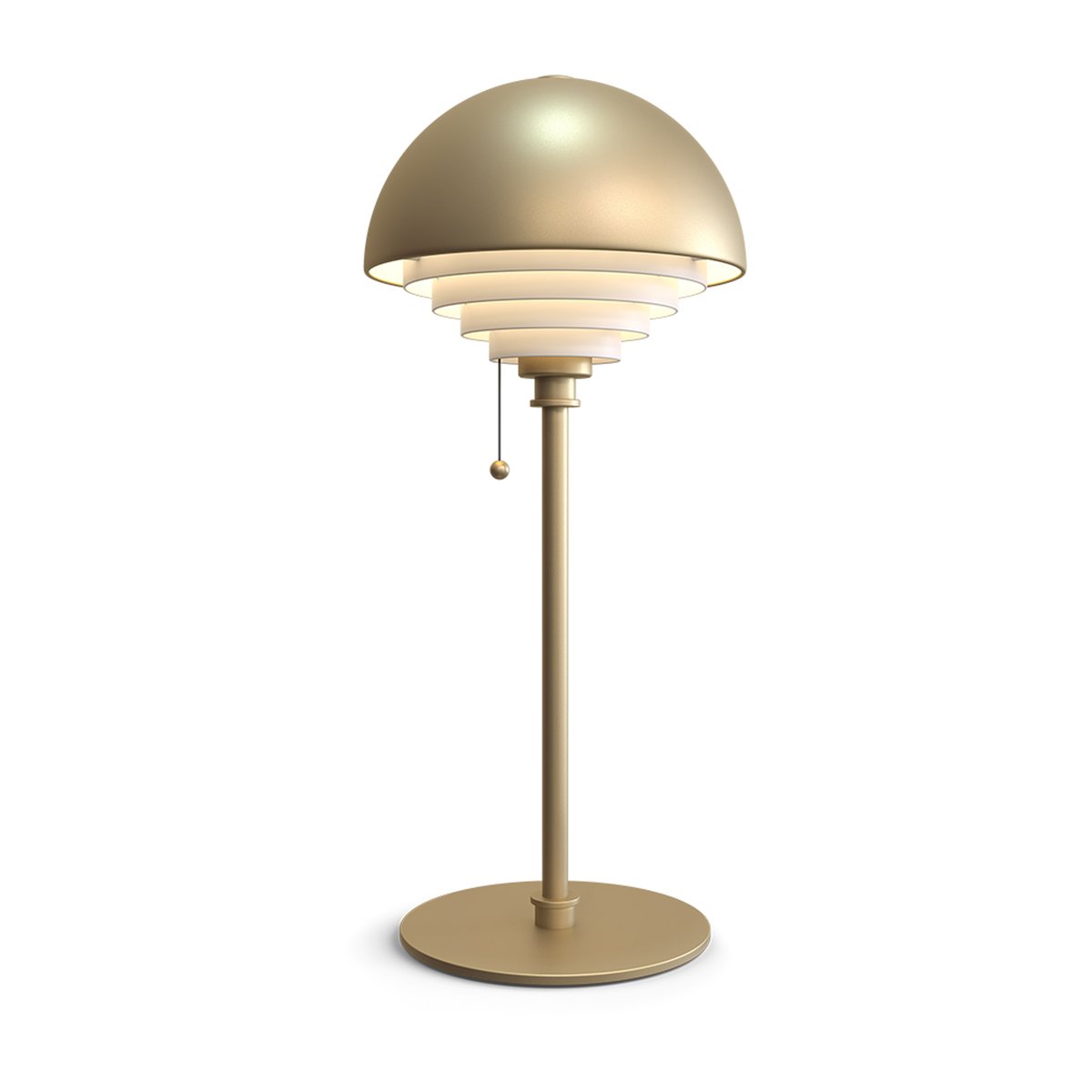 Herstal Motown bordslampa Mässing | Skandinavisk Design | Bordslampor | Guldfärgad
