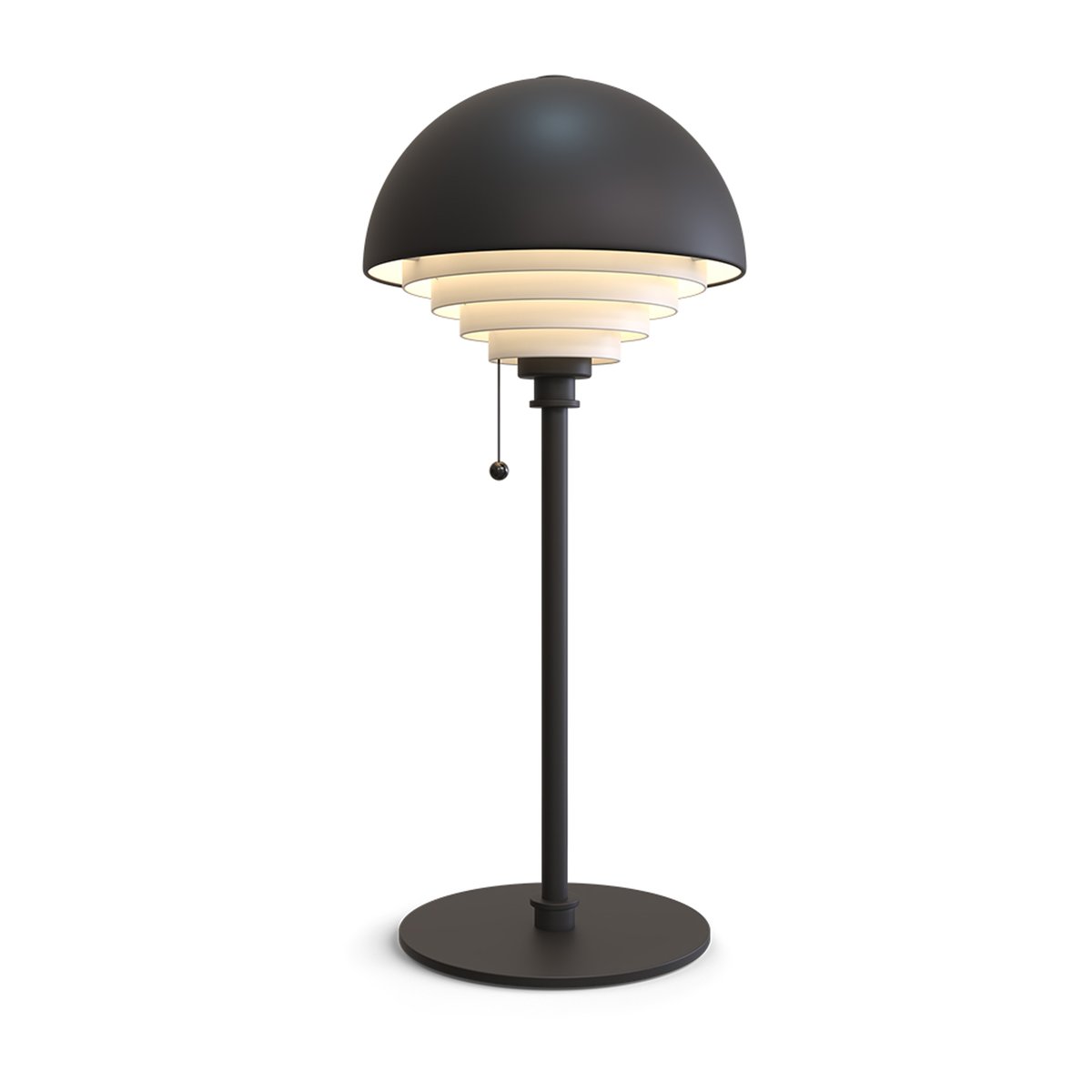 Herstal Motown bordslampa Svart | Skandinavisk Design | Bordslampor | Svart