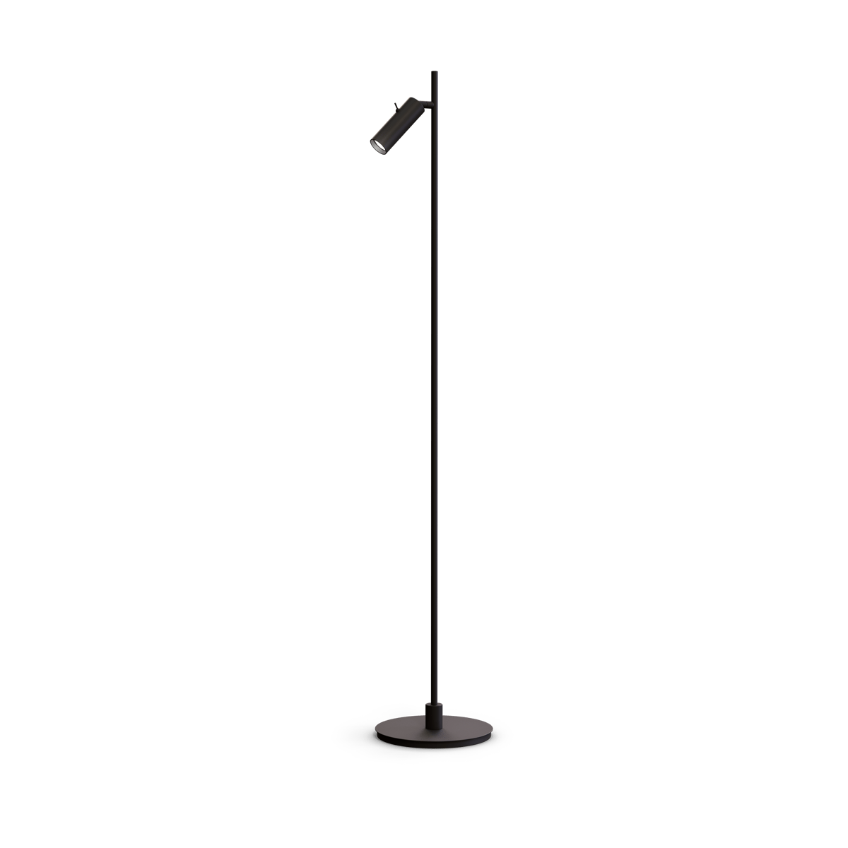 Herstal line golvlampa Mattsvart | Skandinavisk Design | Golvlampor | Svart