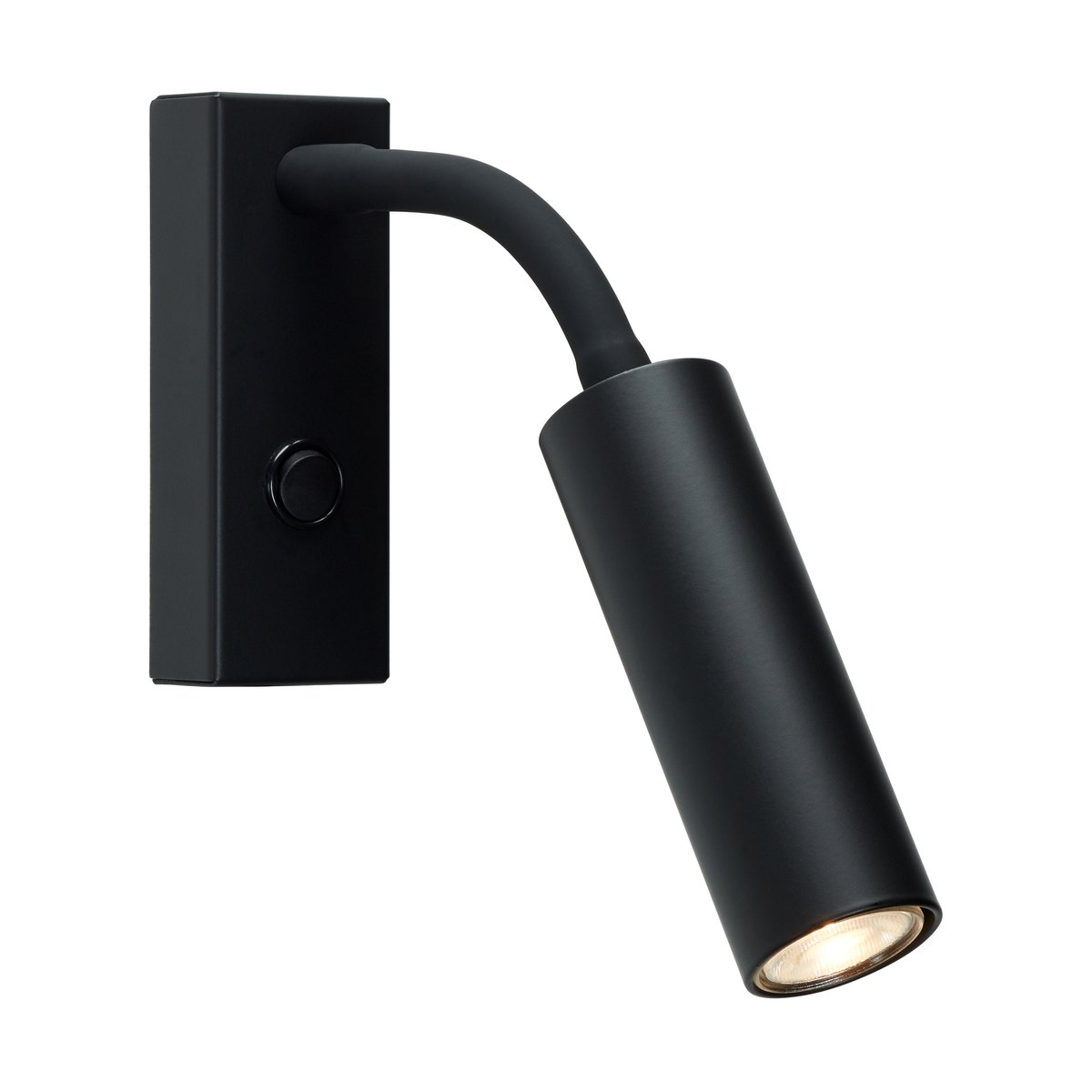 Herstal line vägglampa Mattsvart, flex | Skandinavisk Design | Vägglampor | Svart