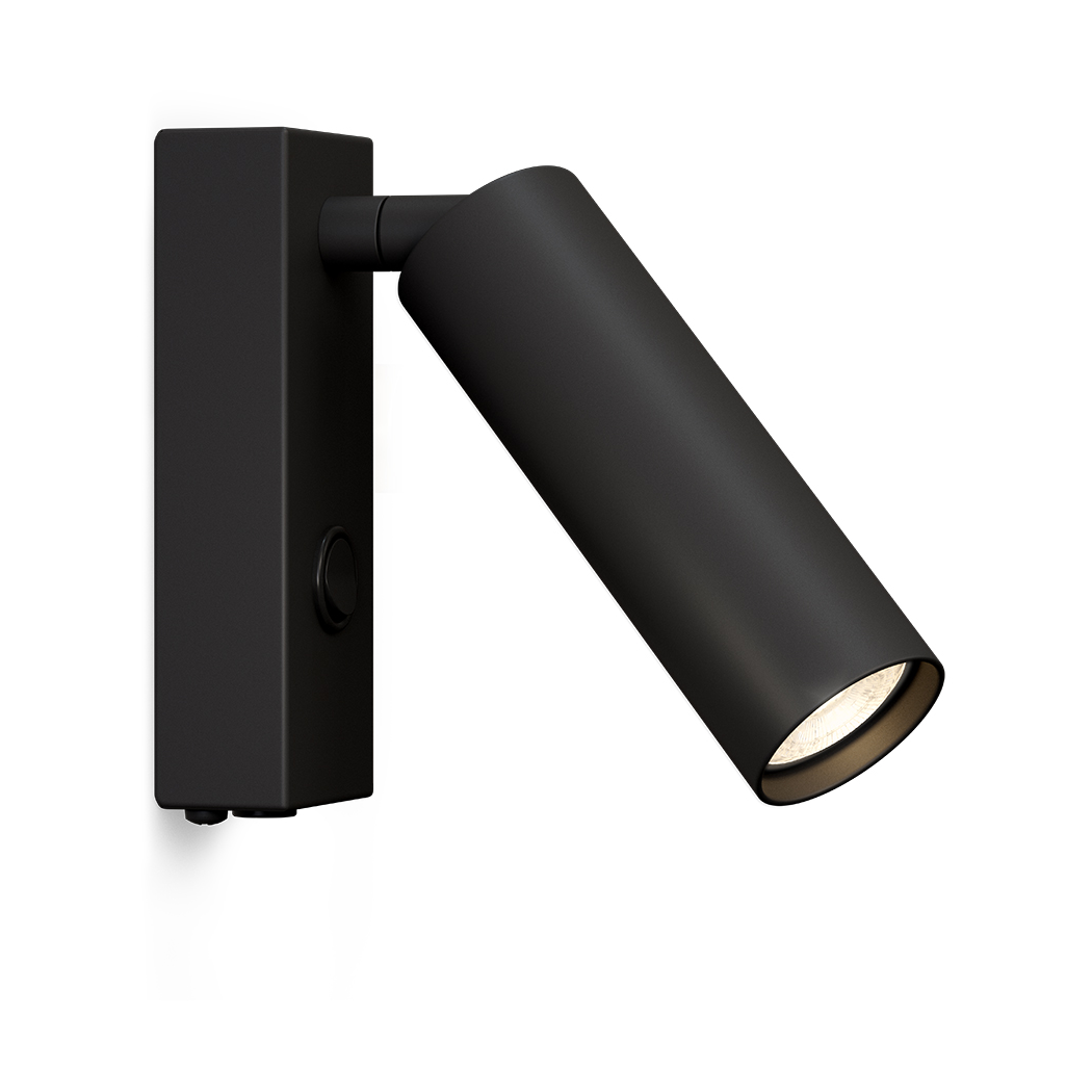 Herstal line vägglampa Mattsvart | Skandinavisk Design | Vägglampor | Svart