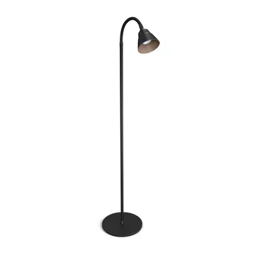 Relief golvlampa 10W - Mattsvart-gråbeige - Herstal