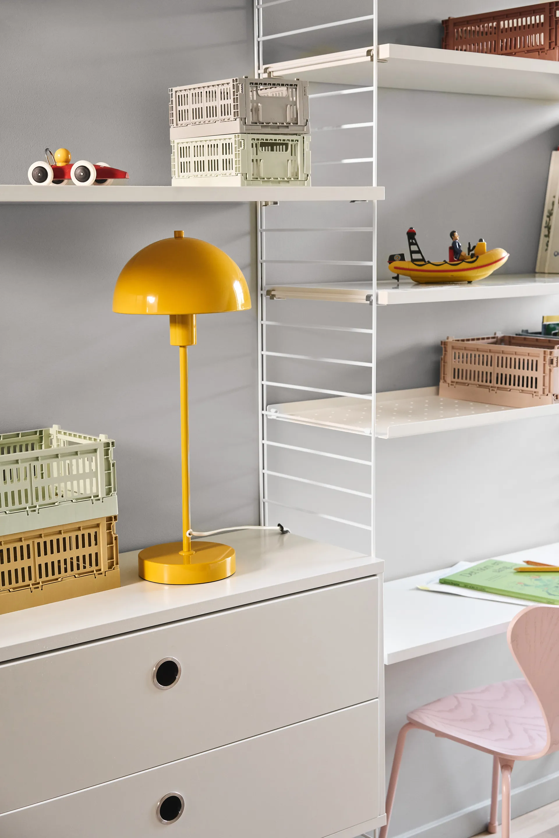 Vienda bordslampa, Mango yellow Herstal