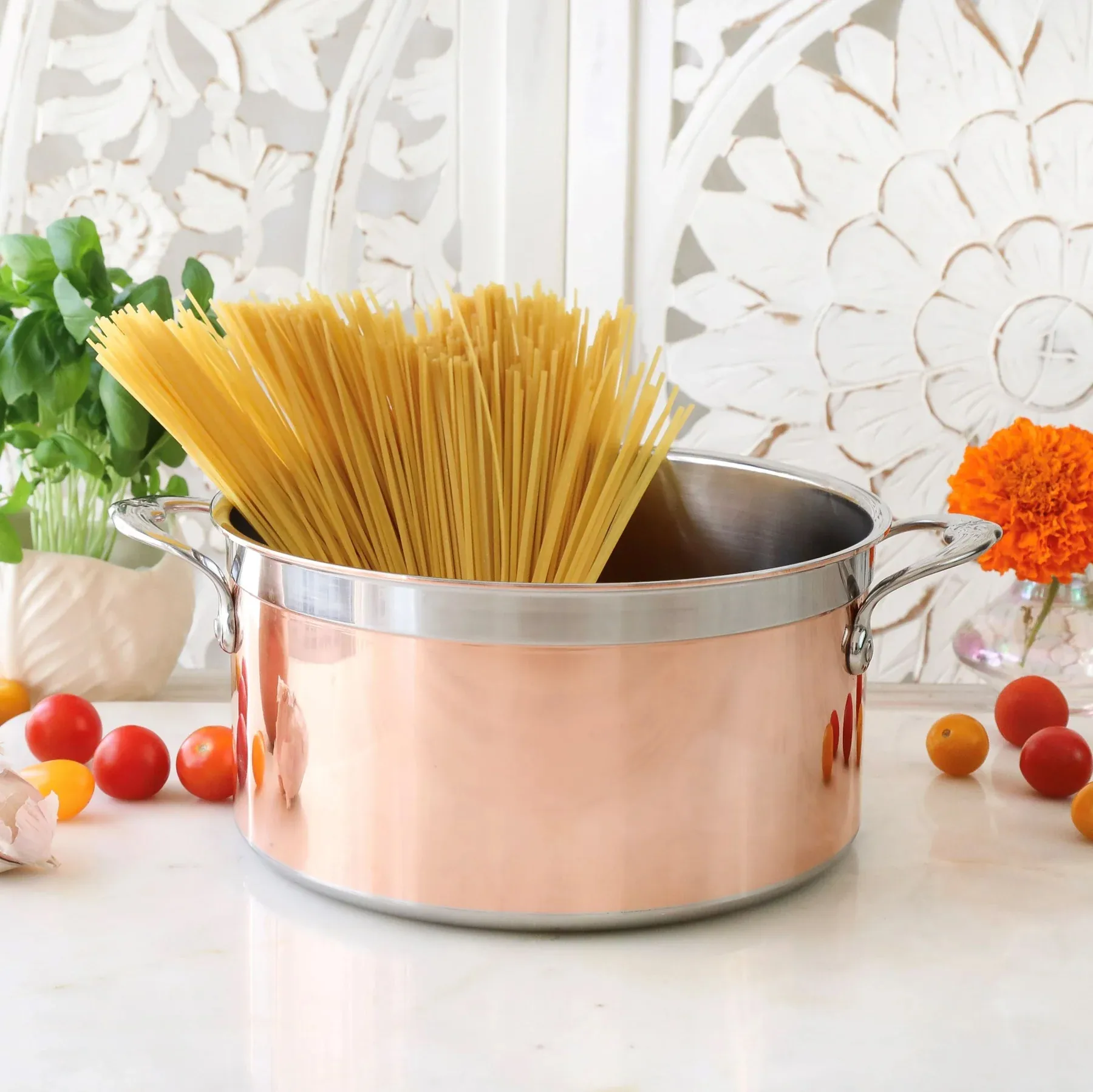 Hestan Copperbond gryta, 5,7 l Hestan