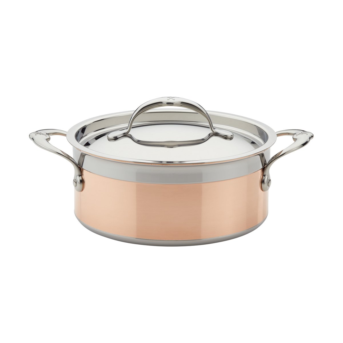 Hestan Copperbond kastrull 2,8 L Koppar | Skandinavisk Design | Kastruller | Brun