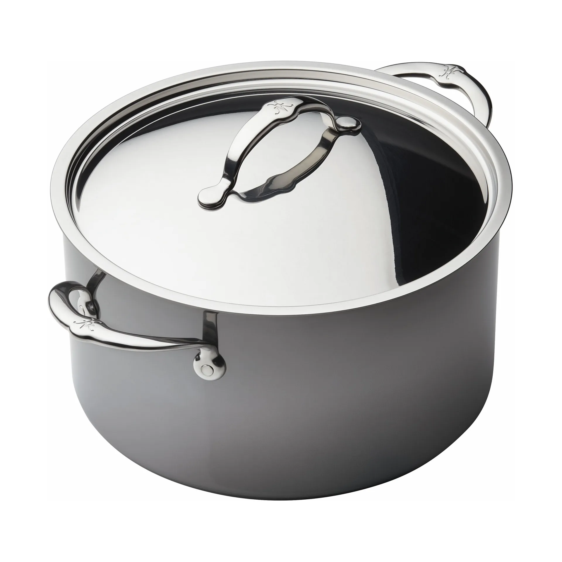 Hestan Nanobond gryta med lock 7,6 L, Rostfritt stål Hestan
