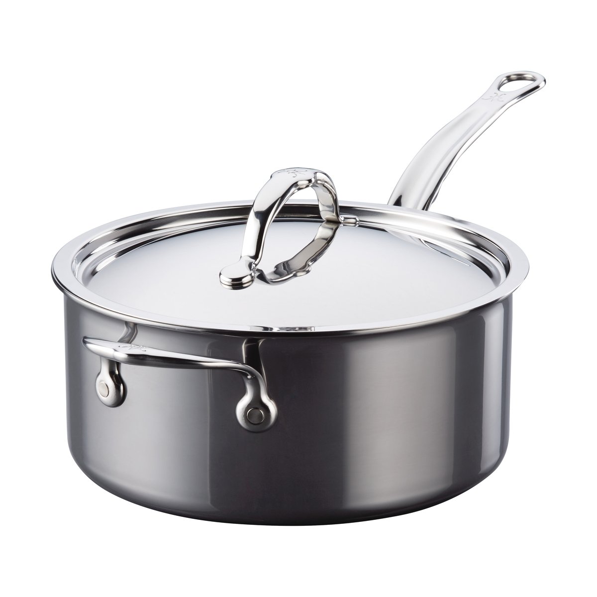Hestan Nanobond kastrull 3,8 L Rostfritt stål | Skandinavisk Design | Kastruller | Silverfärgad