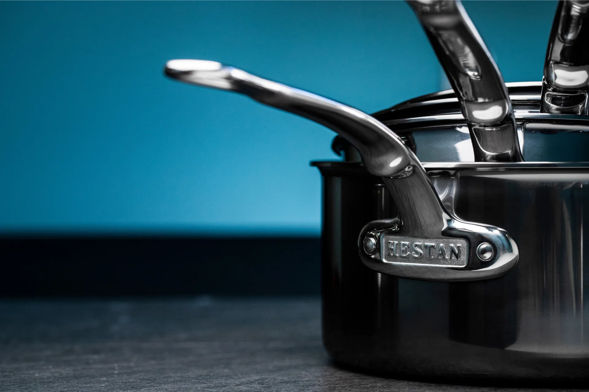 Hestan Nanobond kastrull med lock, 2,8 L Hestan