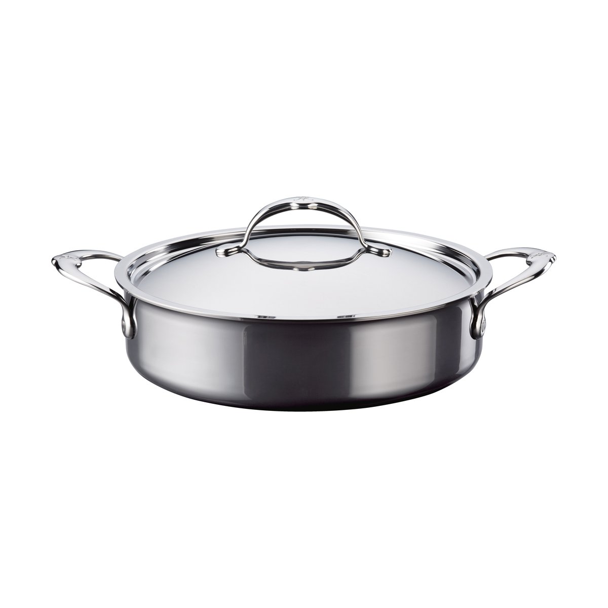 Hestan Nanobond sauteuse med lock 26 cm Rostfritt stål