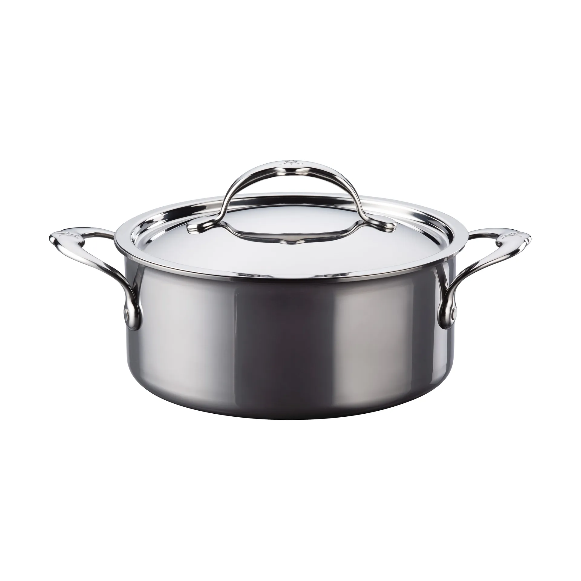 Hestan Nanobond soppgryta med lock 2,8 L, Rostfritt stål Hestan