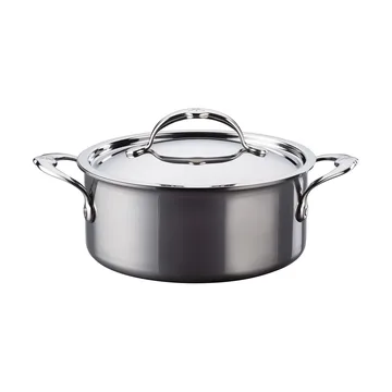 Hestan Nanobond soppgryta med lock 2,8 L - Rostfritt stål - Hestan