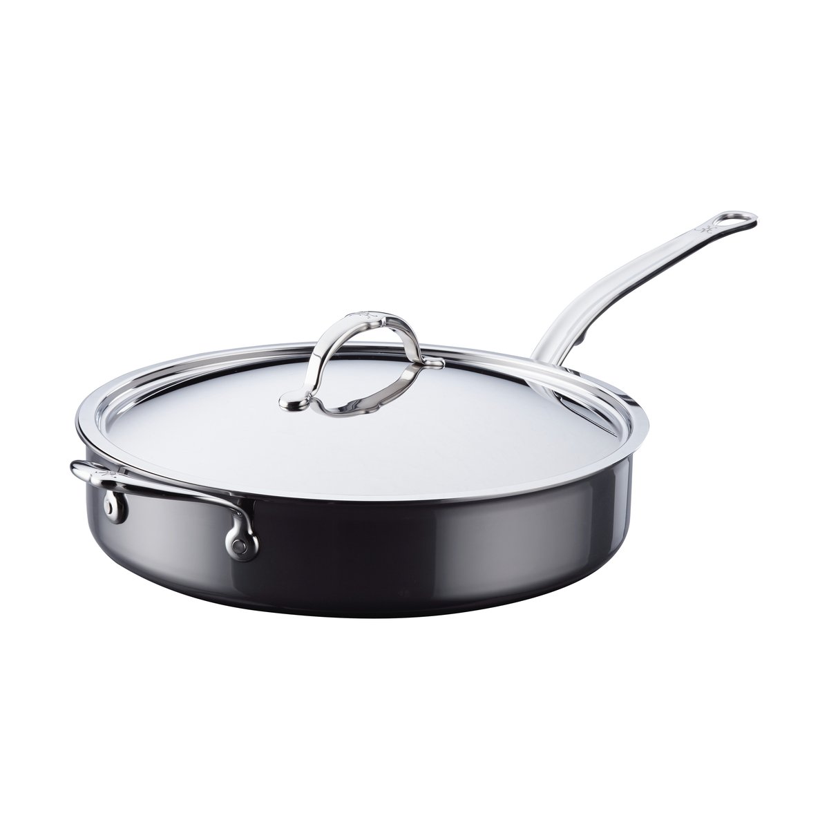 Hestan Nanobond traktörpanna 4,7 L Rostfritt stål | Skandinavisk Design | Traktörpannor & Sauteuser | Silverfärgad