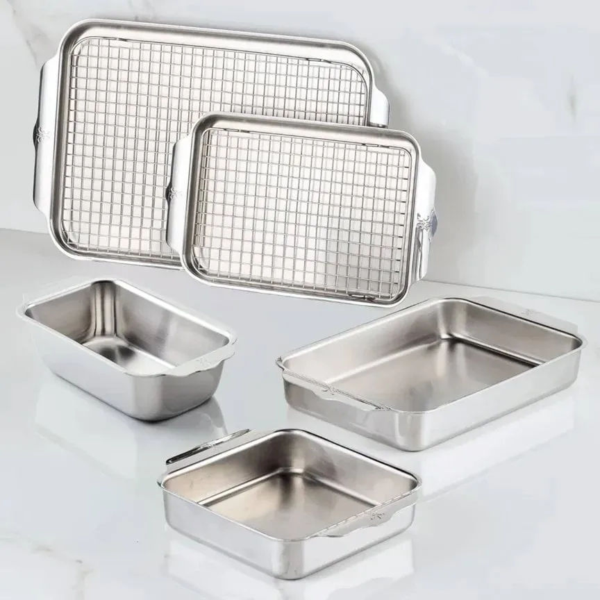 Hestan Ovenbond essential ugnsset, Rostfritt stål, 7 delar Hestan