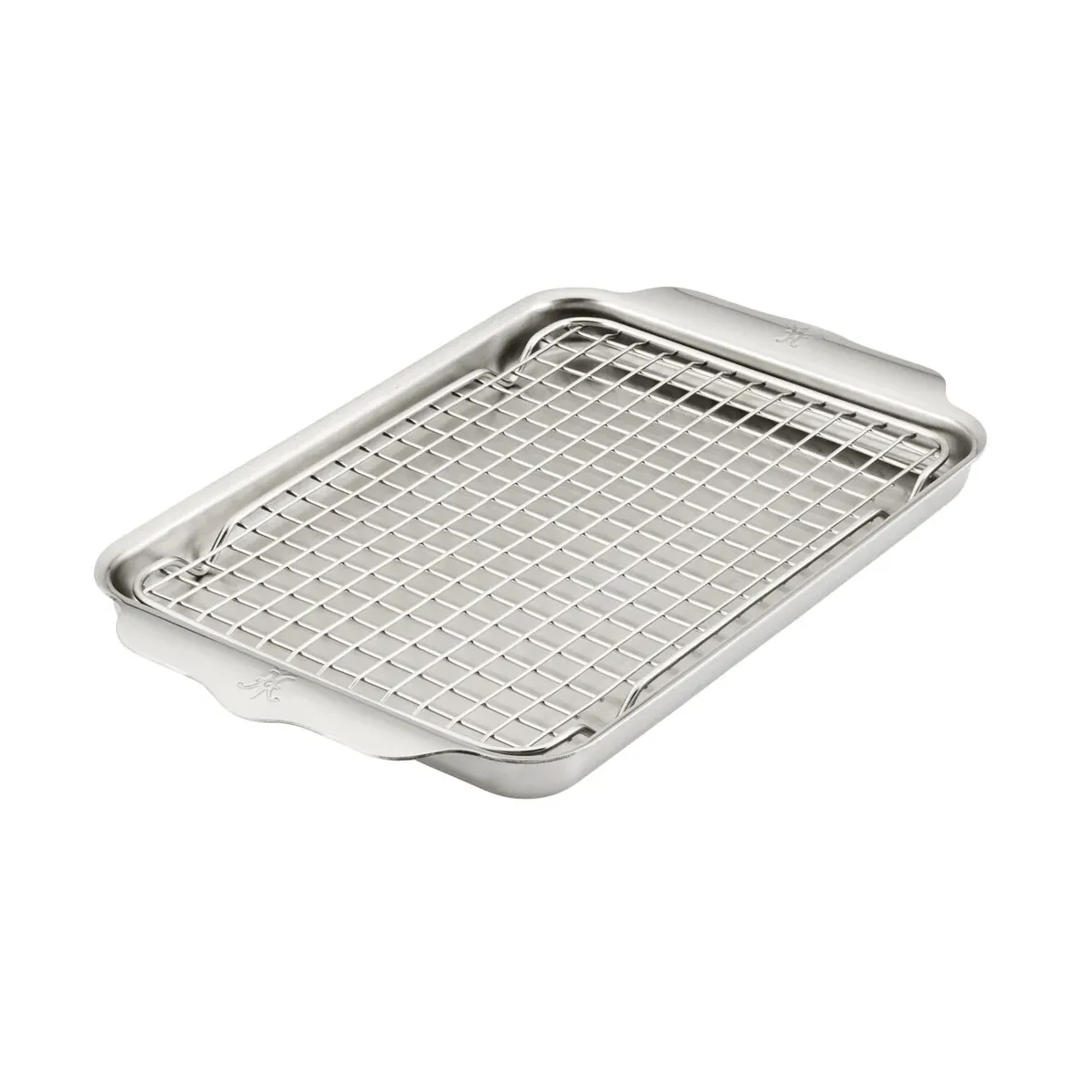 Hestan OvenBond kvartspanna med ugnsgaller, Rostfritt stål, 24x39 cm Hestan