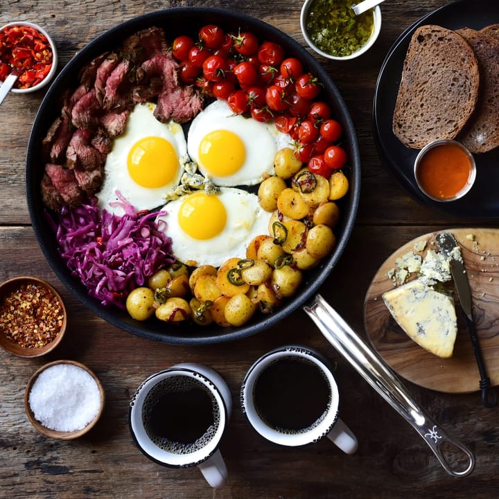 Hestan Probond non stick stekpanna 32 cm, Rostfritt stål Hestan