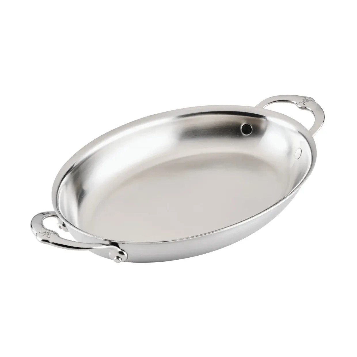 Hestan Provisions oval gratängform, Öppen, 30x21 cm Hestan