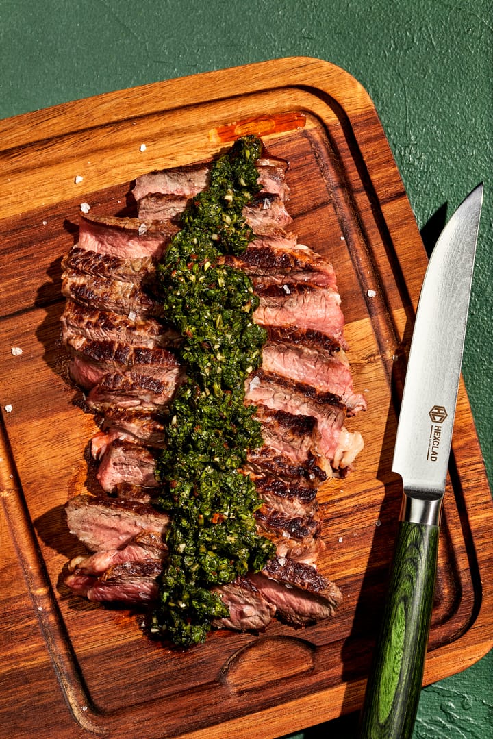 Hexclad Bistecca skärbräda/Planka 4-pack, Trä Hexclad