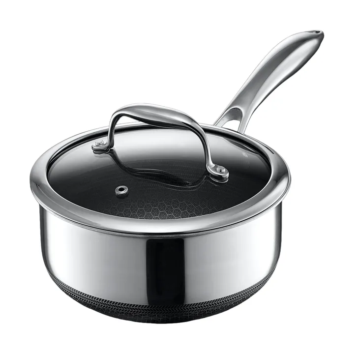 Hexclad gryta med lock - 2 l - Hexclad