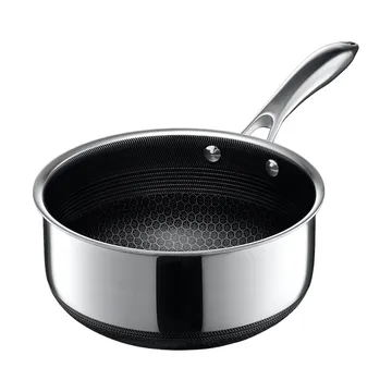 Hexclad gryta med lock hybrid - 2,8 L - Hexclad