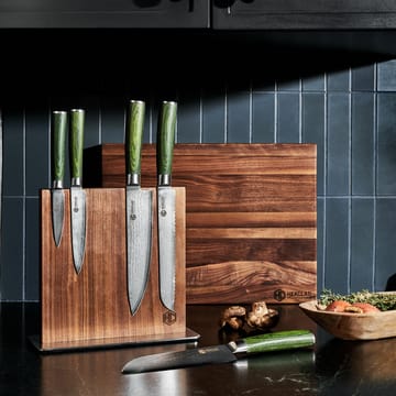 Hexclad knivset 6-delar - Damaskus stål - Hexclad