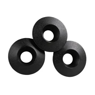 Frontring heatspot 3-pack - Svart - Hidealite