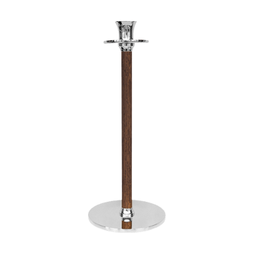 Alto Basso ljusstake 30 cm - Förnicklad mässing - Hilke Collection
