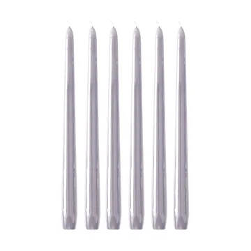 Herrgårdsljus 30 cm 6-pack - Blåbär - Hilke Collection