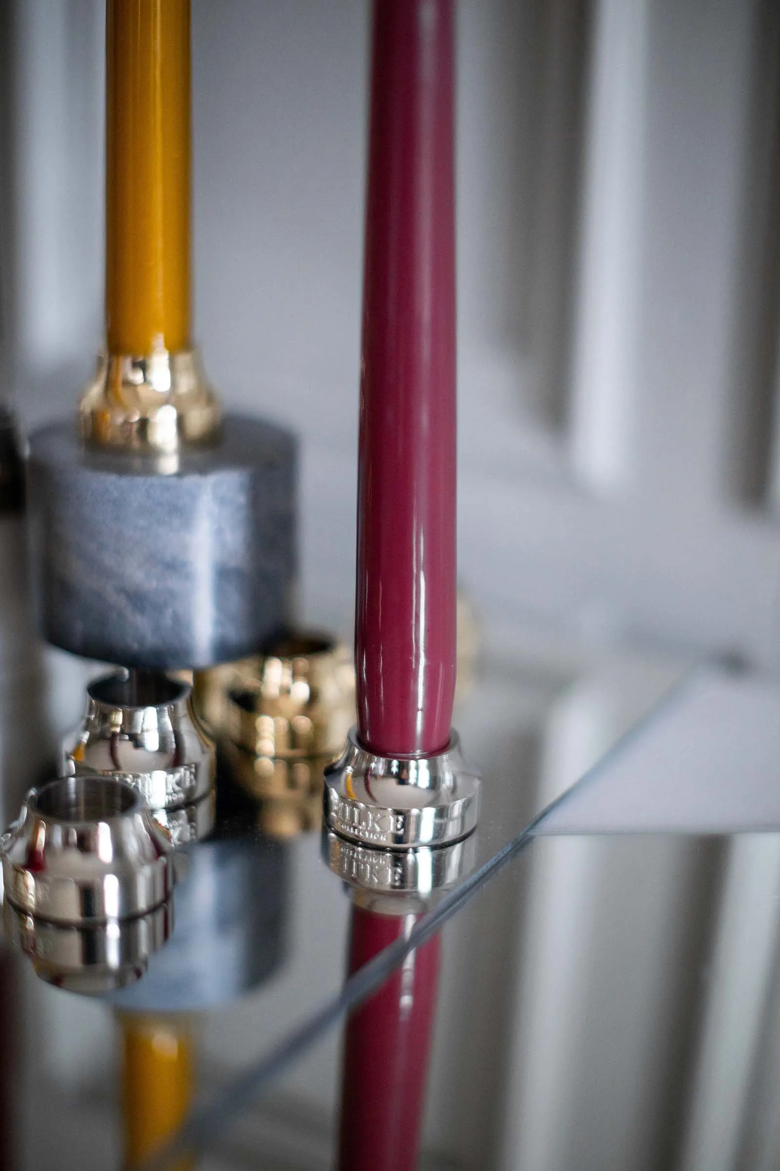 Herrgårdsljus 30 cm 6-pack, Gammelrosa Hilke Collection