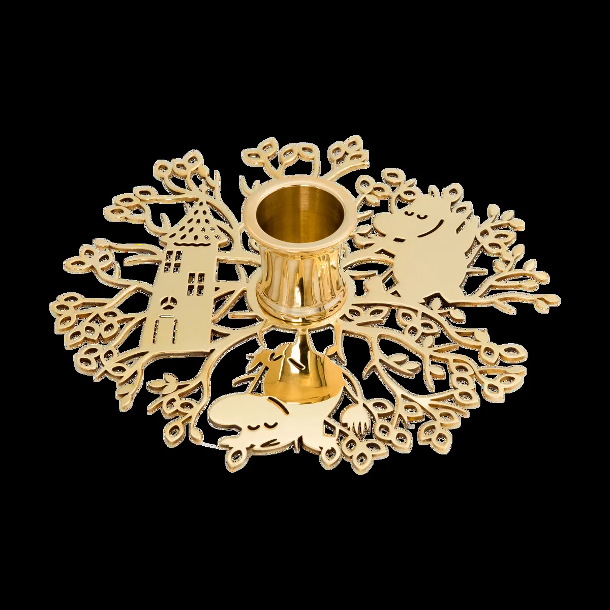 Hilke Collection Hilke X Mumin No.1 ljusstake Mässing