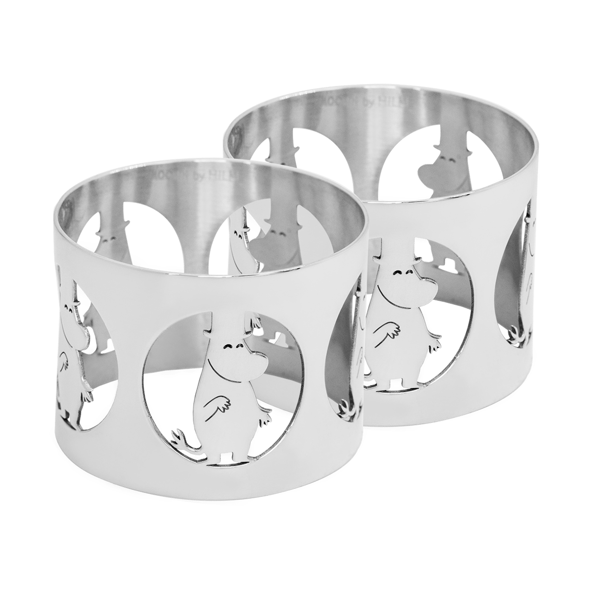Hilke Collection Hilke X Mumin servettring Moominpappa 2-pack Mässing