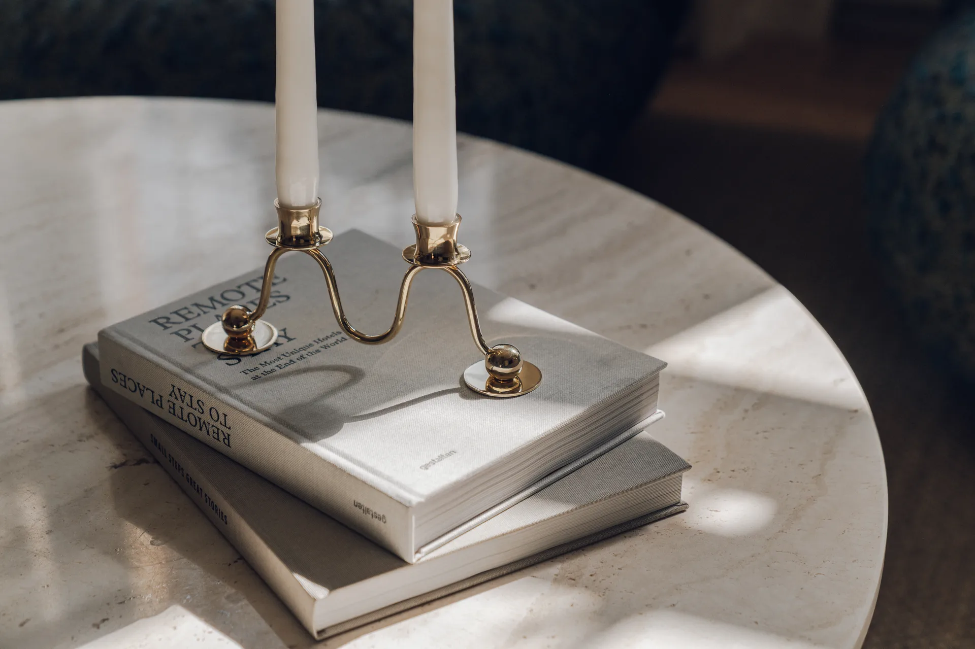 Lignano Sabbiadoro ljusstake 2, Mässing Hilke Collection