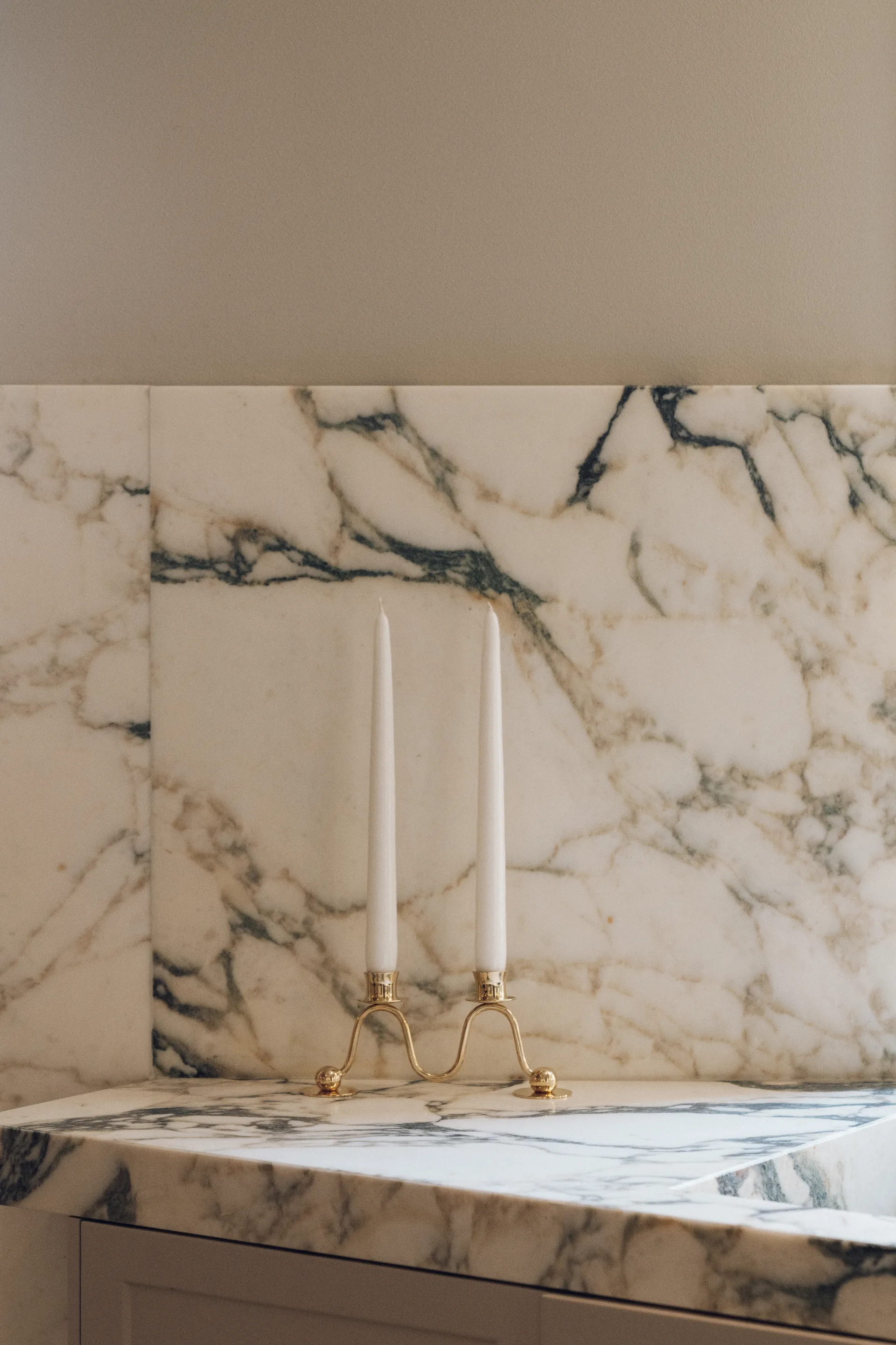 Lignano Sabbiadoro ljusstake 2, Mässing Hilke Collection