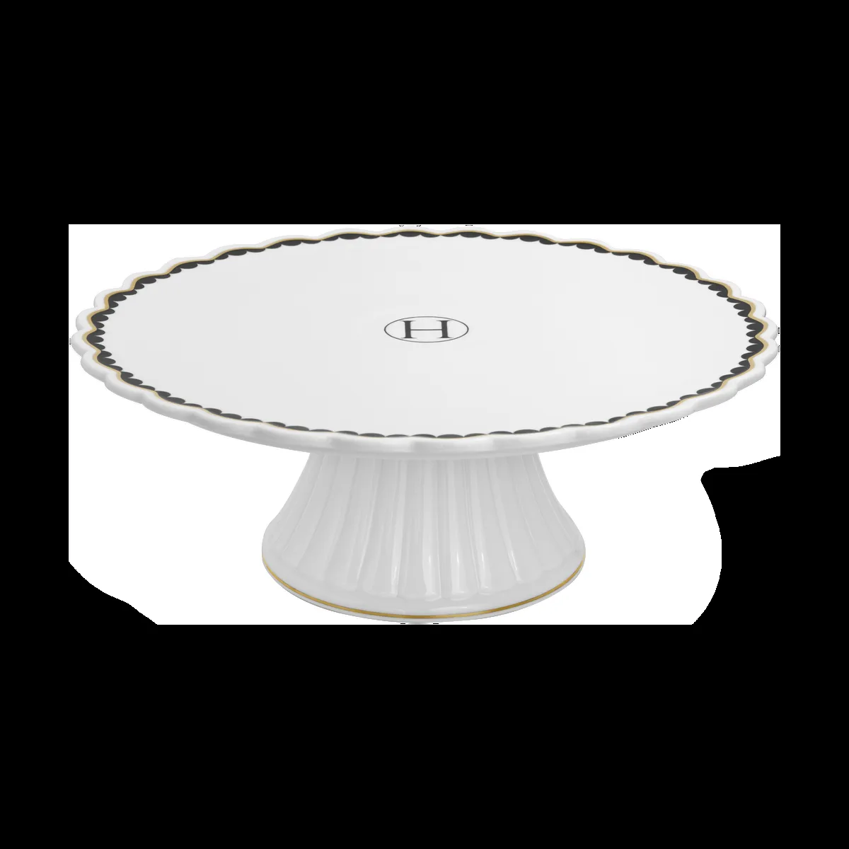 Hilke Collection Lignano Sabbiadoro tårtfat Ø26 cm Svart glans