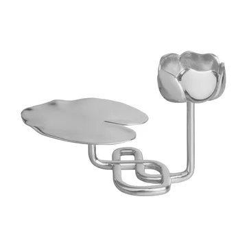 Ninfea No.1 ljusstake - Förnicklad mässing - Hilke Collection