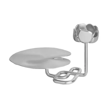 Ninfea No.2 ljusstake - Förnicklad mässing - Hilke Collection