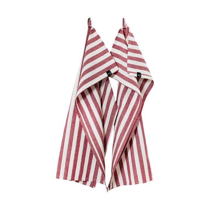 Bretagne kökshandduk 50x70 cm 2-pack - Deep red - Himla