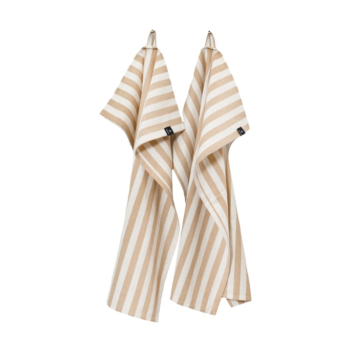 Bretagne kökshandduk 50x70 cm 2-pack - Wheat - Himla