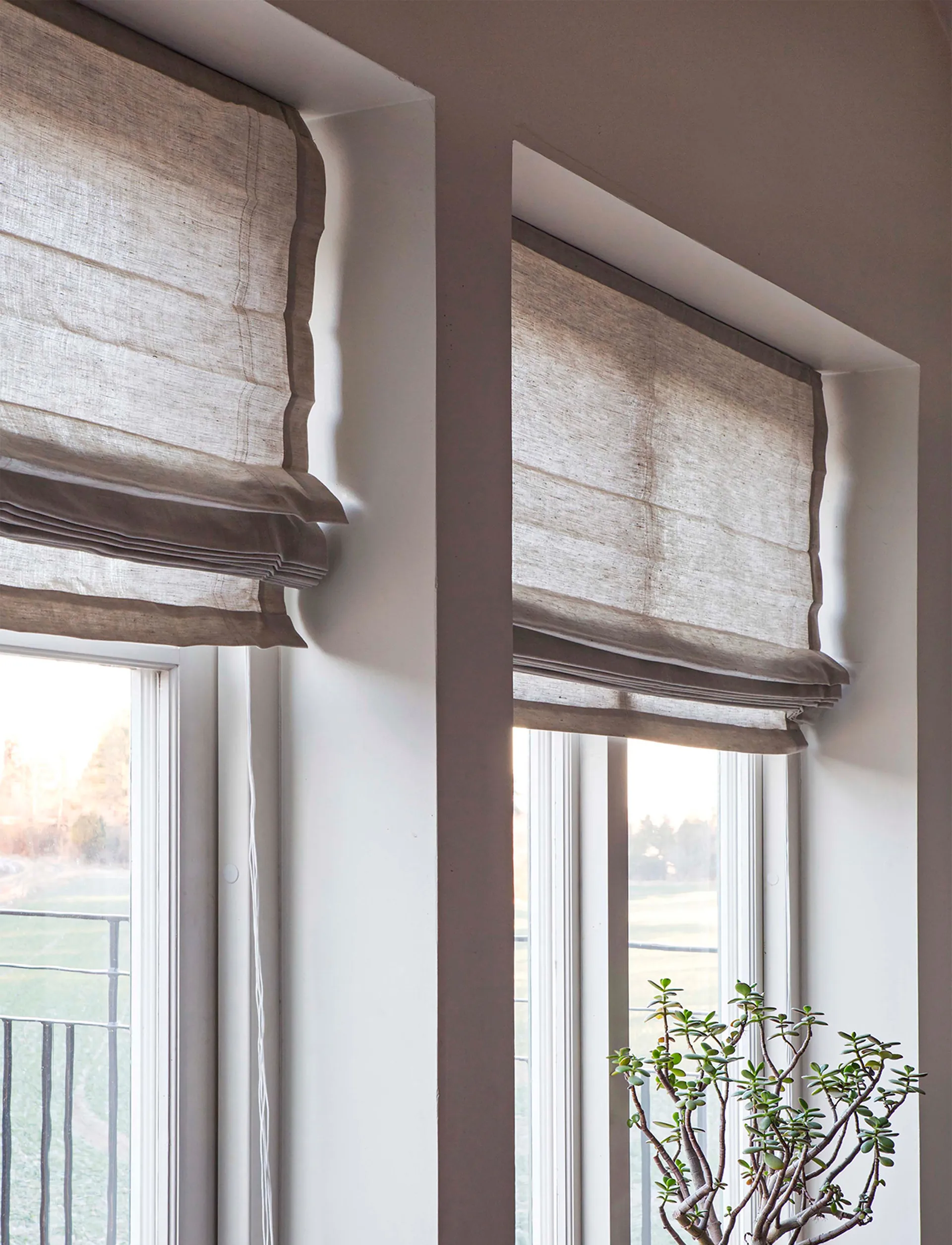 Ebba hissgardin 80x180 cm, Natural Himla